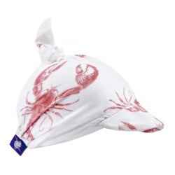 Bambusowa chusteczka z daszkiem - Lobster Strawberry Pink