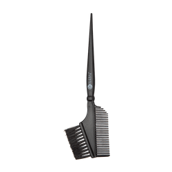 GKhair Pędzelek do aplikacji z grzebieniem czarny