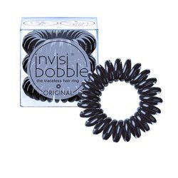 INVISIBOBBLE ORIGINAL gumka do włosów - 3 szt. (TRUE BLACK)