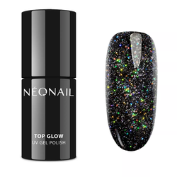 NEONAIL Top Glow Multicolor Holo top hybrydowy 9495-7 7.2ml