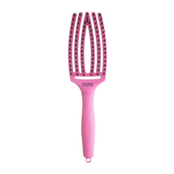 OLIVIA GARDEN FingerBrush Combo Medium Bubble Pink szczotka do włosów