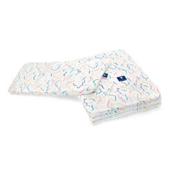 Bambusowa pościel dla dzieci z wypełnieniem Zig-Zag