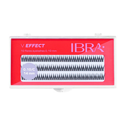 IBRA Double Knot-Free 0.07-C-12mm kępki rzęs
