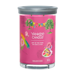 YANKEE CANDLE Art In The Park tumbler z 2 knotami