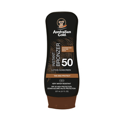 AUSTRALIAN GOLD SPF 50 Lotion balsam do opalania z bronzerem 237ml