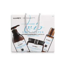 SARYNA KEY Trio Goes Deeper Curl Control - zestaw szampon 500ml | maska 500ml | olejek 105ml