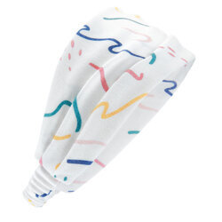 Bambusowa opaska na głowę ecru Zig-Zag