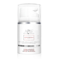 APIS Apiderm krem odbudowująco-odżywczy do twarzy na dzień 50ml