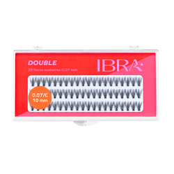 IBRA Double Knot-Free 0.07-C-10mm kępki rzęs