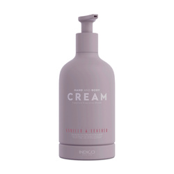 INDIGO Hand & Body Cream Vanilla & Leather krem do ciała i rąk 370ml