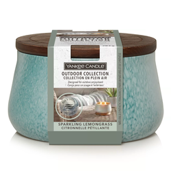 YANKEE CANDLE Outdoor Collection Sparkling Lemongrass świeca ogrodowa