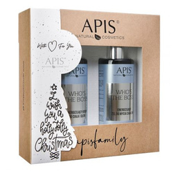 APIS  WHO'S THE BOSS Krem do ciała i dłoni + Żel do mycia ciała 3w1