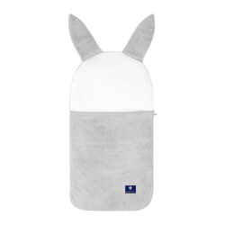 Śpiworek Sleepover (80x40cm) - Szary Zając