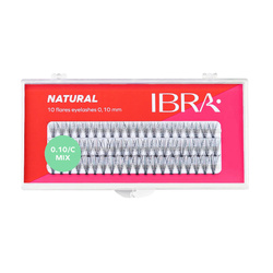 IBRA Natural Knot-Free 0.10-C-MIX kępki rzęs