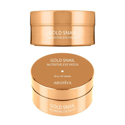 ARONYX Płatki pod oczy złote