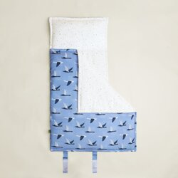 Śpiworek z kołderką "SnuggleSleep” Lavender Geese - Medium