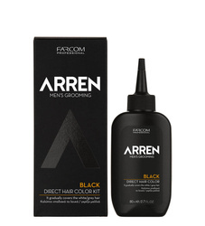 ARREN Direct Hair Color Kit Black zestaw do farbowania włosów (czarny)