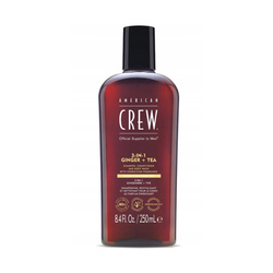 AMERICAN CREW 3in1 Ginger & Tea szampon odżywka żel pod prysznic 250ml