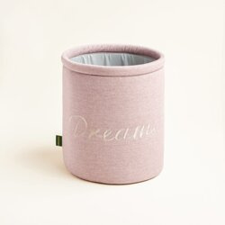 Kolekcja Timeless – Kosz na zabawki Mini Dreams- Różowy