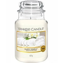 YANKEE CANDLE Fluffy Towels słoik duży