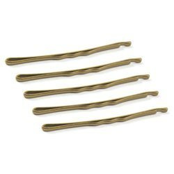 Wsuwki do włosów KRÓTKIE- 100 szt. (złote)