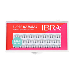 IBRA Super Natural Knot-Free 0.07-C-10mm kępki rzęs