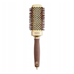 OLIVIA GARDEN Expert Blowout Straight Way Bristle Gold&brown 40 szczotka do włosów