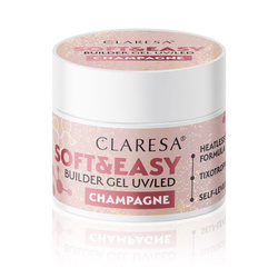 CLARESA Żel budujący soft&easy champagne 12g