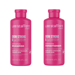 LEE STAFFORD zestaw Grow Strong & Long Activation (szampon + odżywka do włosów) 2x250ml