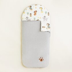 Śpiworek Sleepover Large (190x80cm) – Puppy picnic