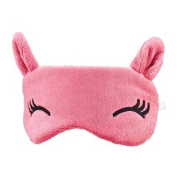 Opaska do spania - truskawkowa