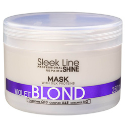 STAPIZ Sleek Line Violet Blond Maska Do Włosów 250ml