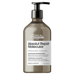 L'ORÉAL Absolut Repair Molecular regenerujący szampon do włosów zniszczonych 500ml